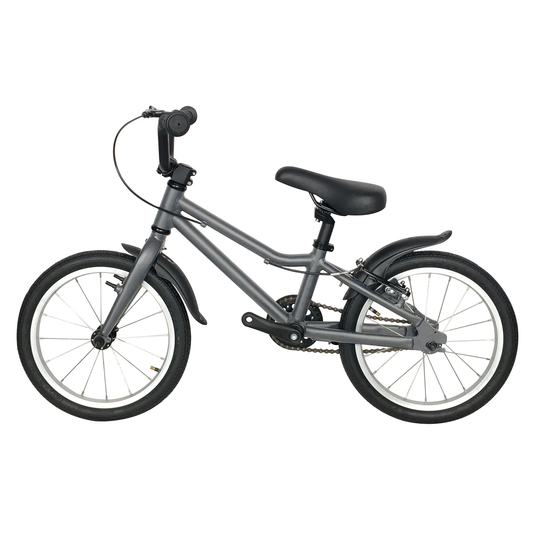 Wholesale Aluminum Frame Black Single Speed 16 Inch Kids Bike Children's Bicycle For 10 Years Old Child 
Wholesale Aluminum Frame Black Single Speed 16 Inch Kids Bike Children's Bicycle For 10 Years Old Child