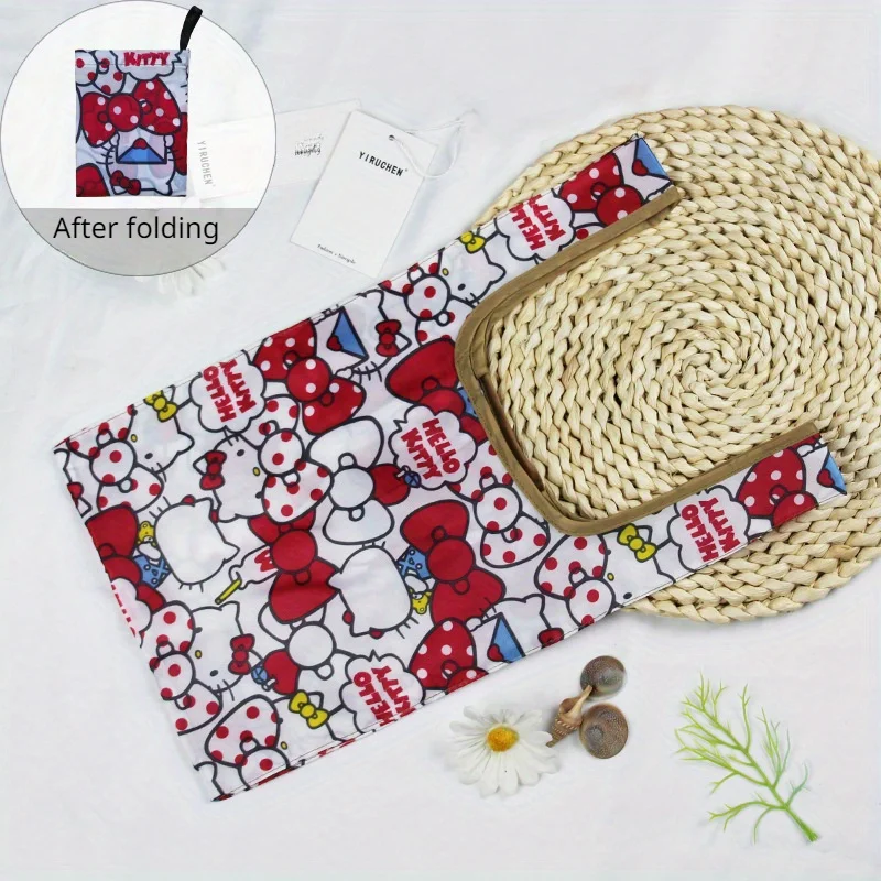 Miniso Sanrio симпатичная сумка с мультяшным принтом, портативная складная сумка для покупок продуктов, идеальная сумка для переноски для ежедневного использования
Miniso Sanrio симпатичная сумка с мультяшным принтом, портативная складная сумка для покупок продуктов, идеальная сумка для переноски для ежедневного использования