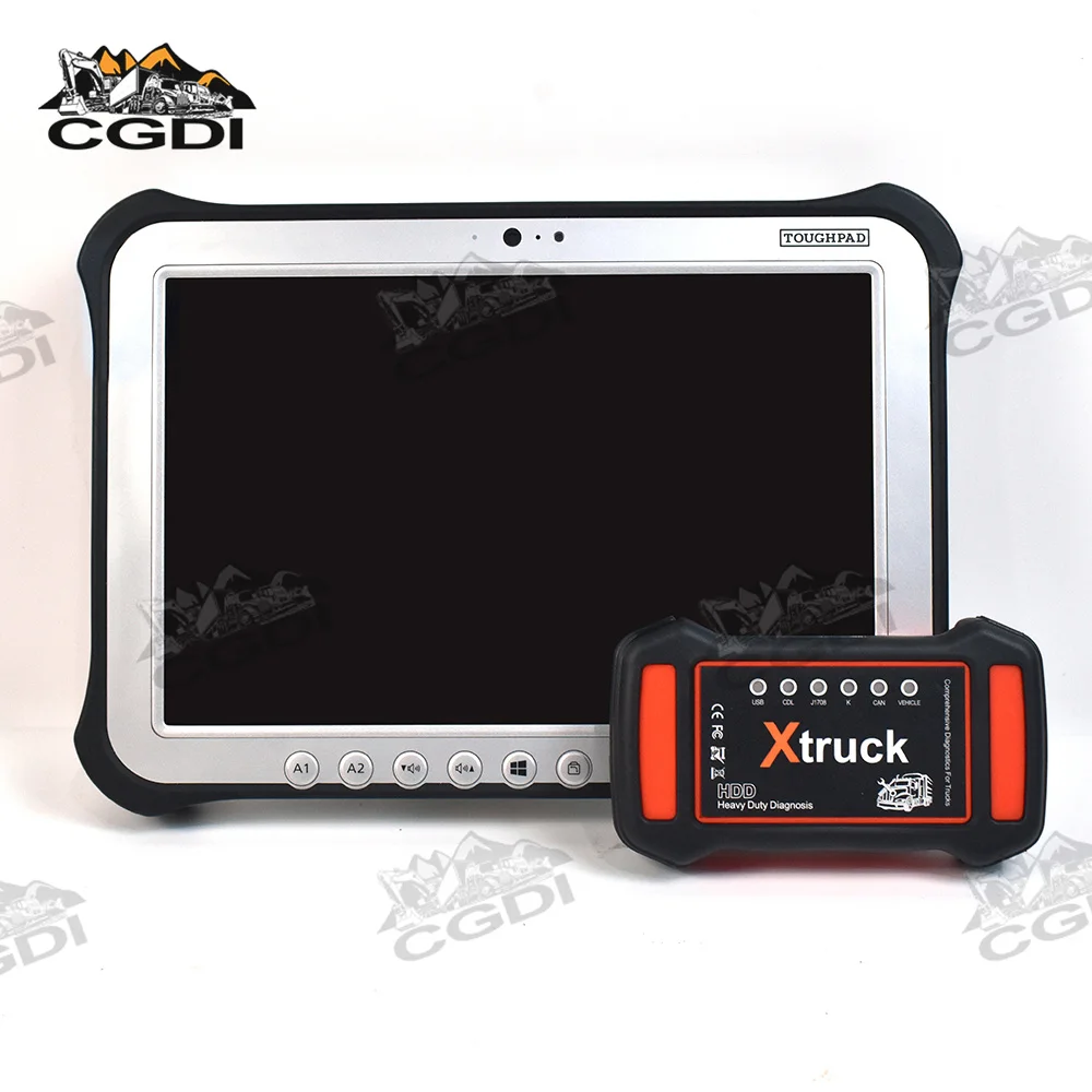 2023 New Xtruck Y009 HDD Support Multi-brands OBD2 Scanner with FZ-G1 Tablet for Heavy Duty Trucks Diesel Diagnostic Tools
2023 New Xtruck Y009 HDD Support Multi-brands OBD2 Scanner with FZ-G1 Tablet for Heavy Duty Trucks Diesel Diagnostic Tools