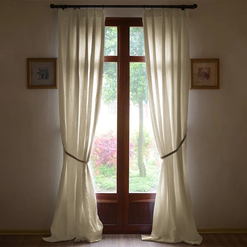 Linen Curtains Light Filtering Privacy Protecting 1 Panel Premium Soft & Rich Material Drapes for Bedroom with Rod Pockets Khaki
Linen Curtains Light Filtering Privacy Protecting 1 Panel Premium Soft & Rich Material Drapes for Bedroom with Rod Pockets Khaki