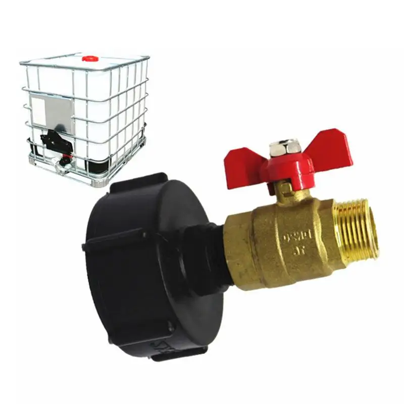 Адаптер для резервуара IBC, для шланга 3/4 дюйма, с грубой резьбой 
Адаптер для резервуара IBC, для шланга 3/4 дюйма, с грубой резьбой