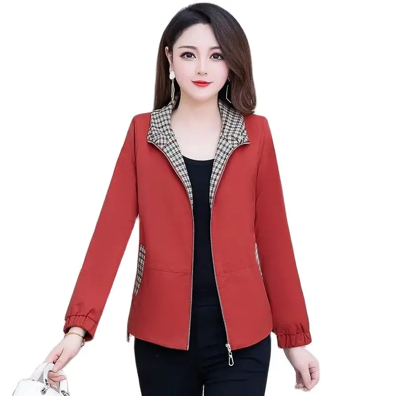 Mom Coat Fashion Temperament Spring And Autumn Middle-aged And Elderly Autumn Coat Casual Thin Middle-aged Ladies Autumn Clothes
Mom Coat Fashion Temperament Spring And Autumn Middle-aged And Elderly Autumn Coat Casual Thin Middle-aged Ladies Autumn Clothes