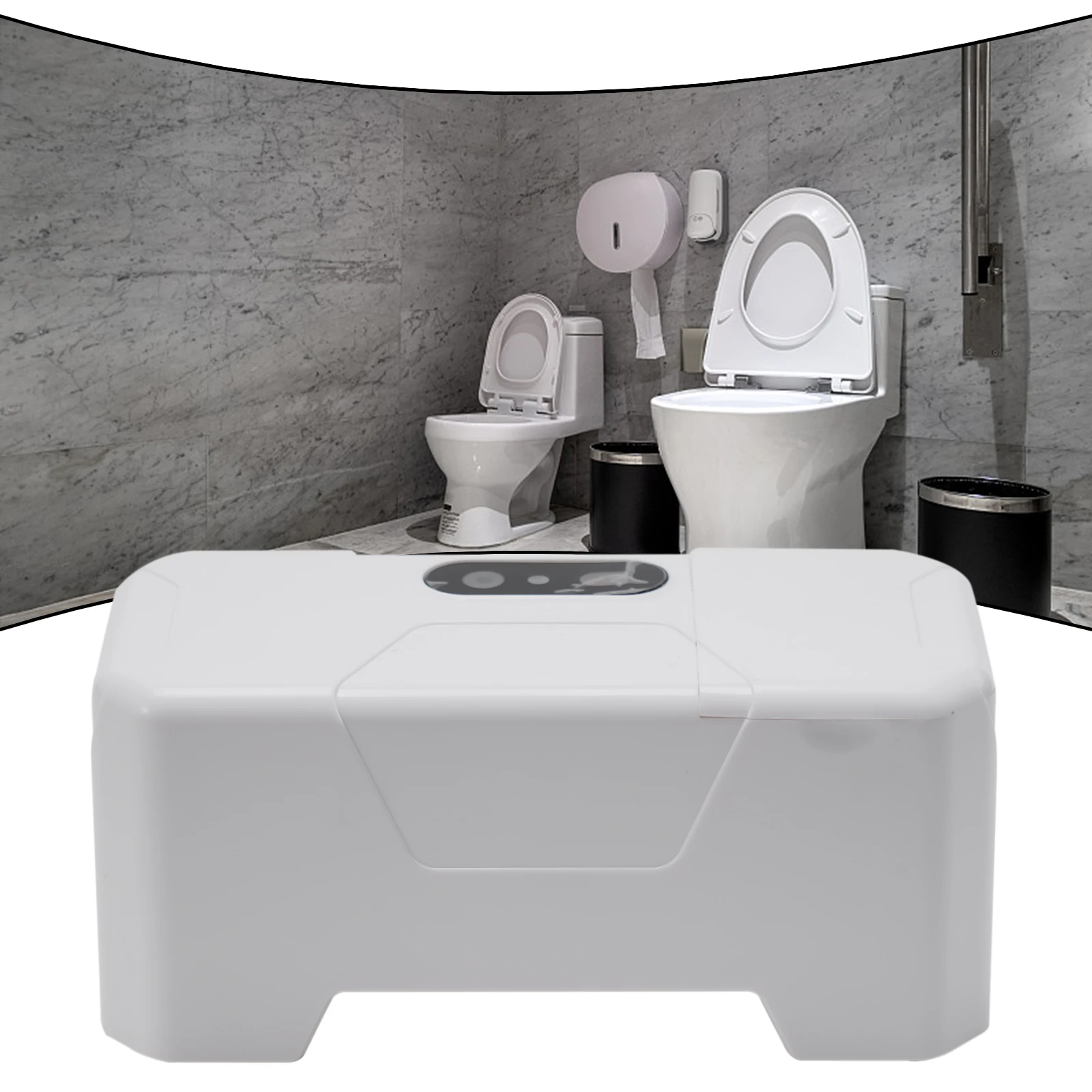 Flush Button Sensor Flush Non-Contact Intelligent Splash-proof Waterproof White Flusher Accessories Bathroom Items
Flush Button Sensor Flush Non-Contact Intelligent Splash-proof Waterproof White Flusher Accessories Bathroom Items