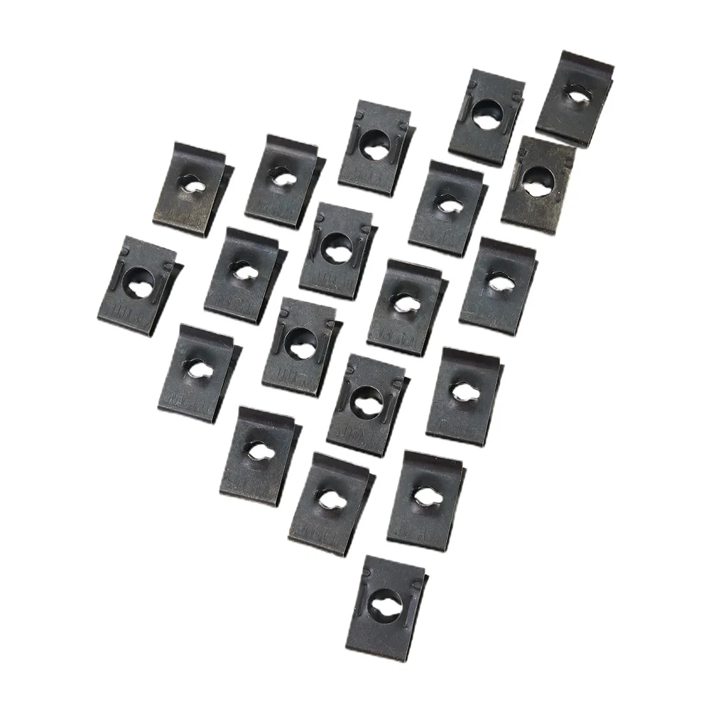 20PCS Metal U-Type Clips Fits For Car Motorcycle Truck Bumper Fender Trim Panel Fastener Automobiles Interior Accessories
20PCS Metal U-Type Clips Fits For Car Motorcycle Truck Bumper Fender Trim Panel Fastener Automobiles Interior Accessories