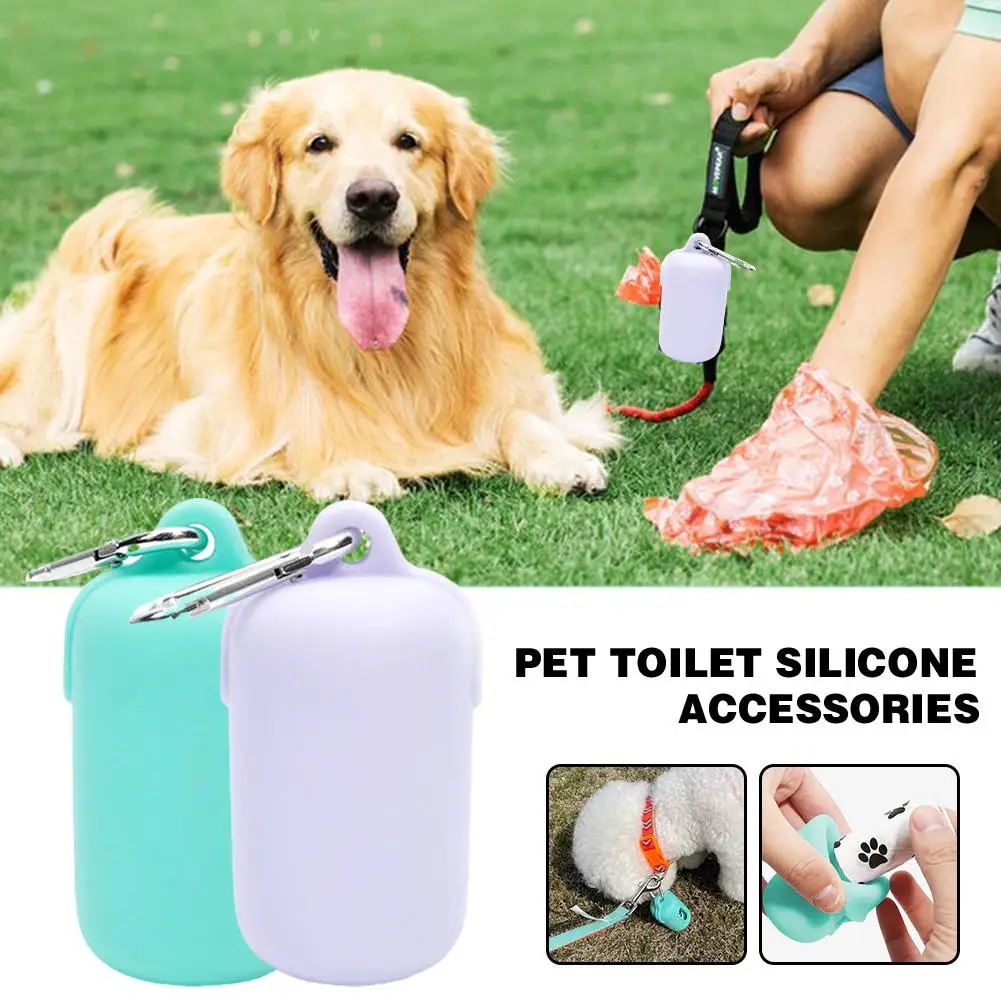 Dog Poop Bags Dispenser Holder With Carabiner Travel Eco Friendly Products Pet Silicone Pick Waste Accessories Up Goods Out G5W5
Dog Poop Bags Dispenser Holder With Carabiner Travel Eco Friendly Products Pet Silicone Pick Waste Accessories Up Goods Out G5W5
