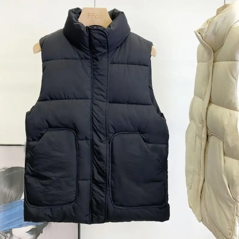 Oversized 5xl Winter Cropped Veste Thicken Down Cotton Chaquetas Korean Fashion Sleeveless Jackets Warm Snow Wear Women Chaleco
Oversized 5xl Winter Cropped Veste Thicken Down Cotton Chaquetas Korean Fashion Sleeveless Jackets Warm Snow Wear Women Chaleco