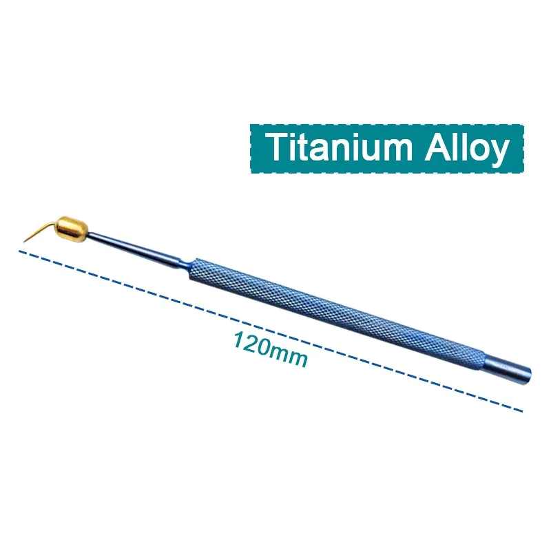 Hemostatic Cauterizer Stainless Steel/titanium Alloy Double Eyelid Cauterizer Microscope Tool Ophthalmic Instrument
Hemostatic Cauterizer Stainless Steel/titanium Alloy Double Eyelid Cauterizer Microscope Tool Ophthalmic Instrument