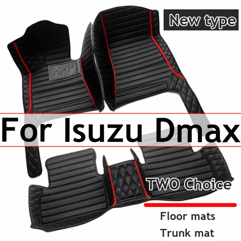

Car Floor Mats For Isuzu Dmax D-max 2020 2019 2018 2017 2016 Auto Accessories Decoration Leather Carpets Waterproof Protect Rugs