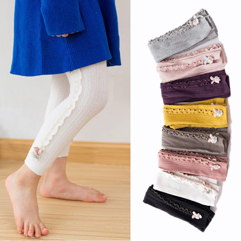 New Autumn Kids Girls Leggings Spring Toddler Baby Girl Ribbed Pants Cotton Warm Pantyhose Ruffle Solid Candy Color Tights 0-8Y
New Autumn Kids Girls Leggings Spring Toddler Baby Girl Ribbed Pants Cotton Warm Pantyhose Ruffle Solid Candy Color Tights 0-8Y