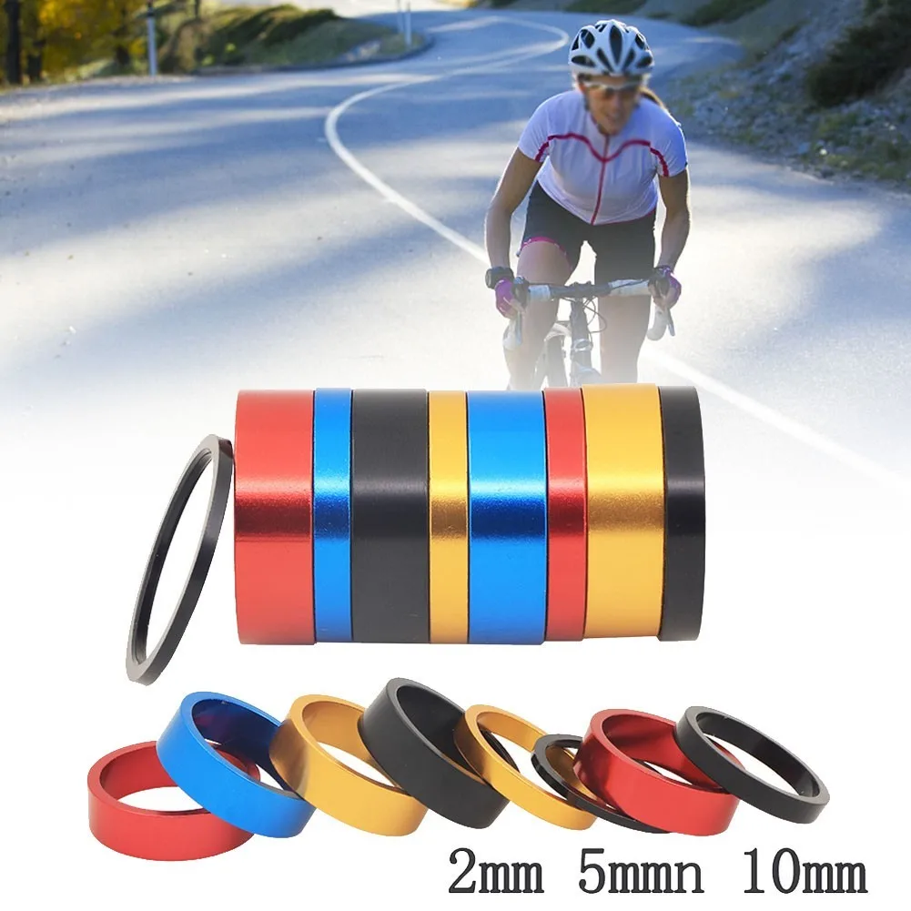 Aluminum Alloy Headset Spacers For Bicycle 28.6mm 28.6mm Forks Red/Blue/Black/Gold Mountain Road Bike Accessories
Aluminum Alloy Headset Spacers For Bicycle 28.6mm 28.6mm Forks Red/Blue/Black/Gold Mountain Road Bike Accessories