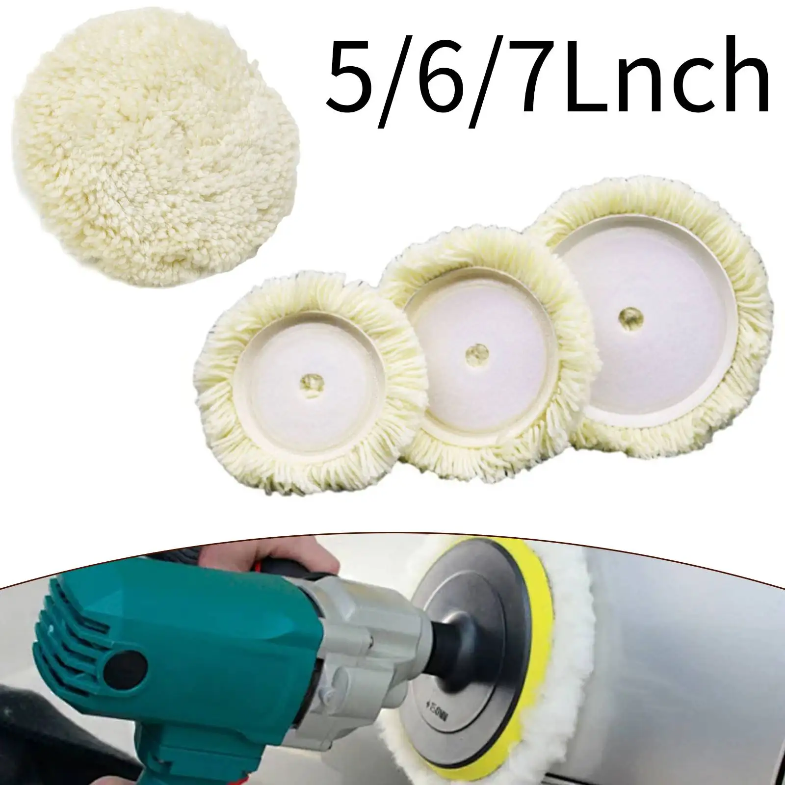 5/6/7 Inch Wool Car Polishing Pad Set For Polisher Machine Waxing Polishing Buffing Auto Paint Care Polisher Pads
5/6/7 Inch Wool Car Polishing Pad Set For Polisher Machine Waxing Polishing Buffing Auto Paint Care Polisher Pads