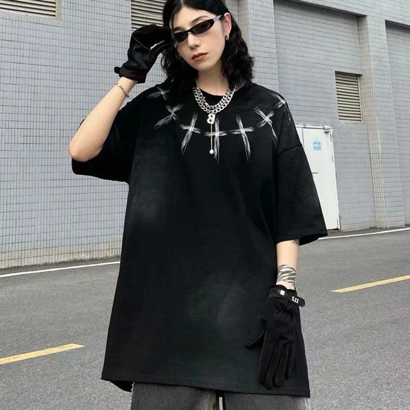 Hip Hop Cool Streetwear Cross Graffiti Print 2022 Vintage 90s Short Sleeve T Shirts Men Summer Harajuku Fashion Oversized Funny
Hip Hop Cool Streetwear Cross Graffiti Print 2022 Vintage 90s Short Sleeve T Shirts Men Summer Harajuku Fashion Oversized Funny