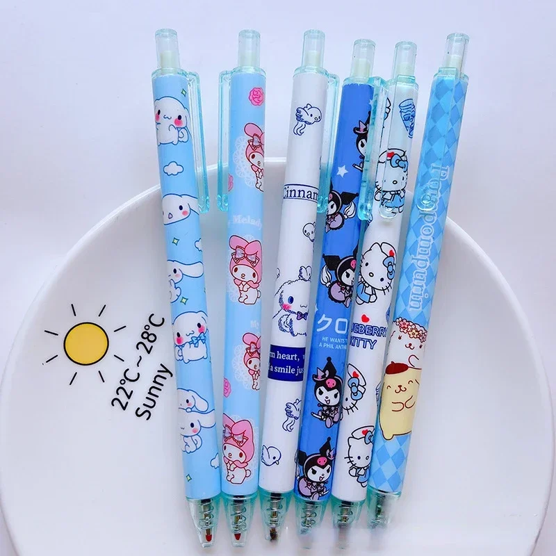 Sanrioed Kawaii Anime Cartoon series HelloKitty My melody Kuromi Cinnamoroll High-value cute girly gel pen student stationery
Sanrioed Kawaii Anime Cartoon series HelloKitty My melody Kuromi Cinnamoroll High-value cute girly gel pen student stationery