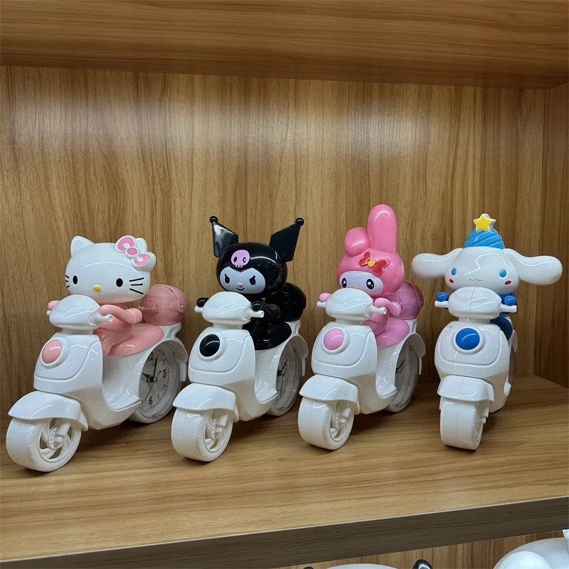 Cartoon Sanrio Series Cinnamoroll Motorcycle Clock Kuromi Alarm Clock My Melody Style Decorative Ornament Table Clock Gifts
Cartoon Sanrio Series Cinnamoroll Motorcycle Clock Kuromi Alarm Clock My Melody Style Decorative Ornament Table Clock Gifts