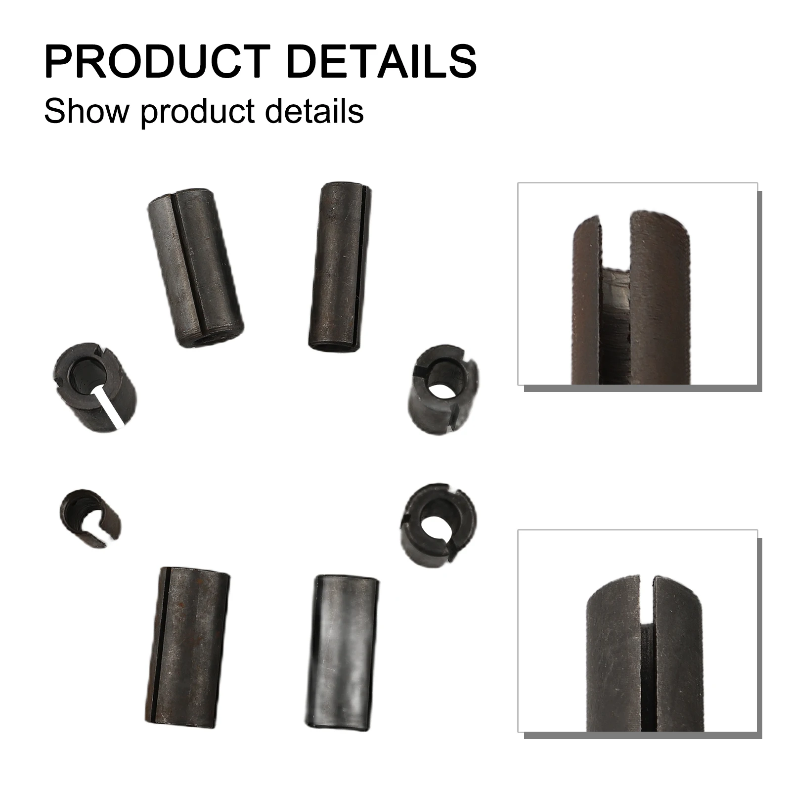8pcs Router Trimming Machine Engraving Electromechanical Wood Milling Chuck Adapter Carbon Steel For Engraving Machine
8pcs Router Trimming Machine Engraving Electromechanical Wood Milling Chuck Adapter Carbon Steel For Engraving Machine