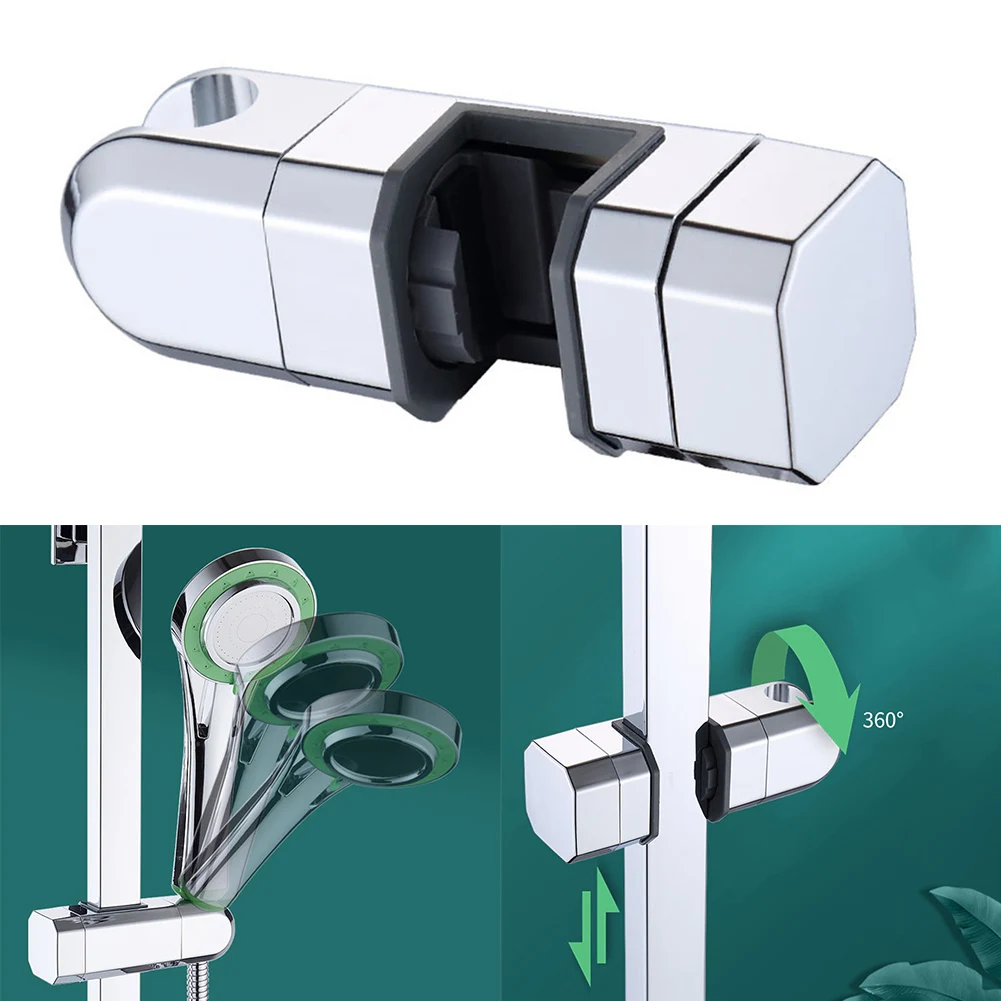 Bracket Shower Head Holder Bathroom Chrome Head Holder Mount 18-25MM 360° Rotation Adjustable Bath Replacement
Bracket Shower Head Holder Bathroom Chrome Head Holder Mount 18-25MM 360° Rotation Adjustable Bath Replacement
