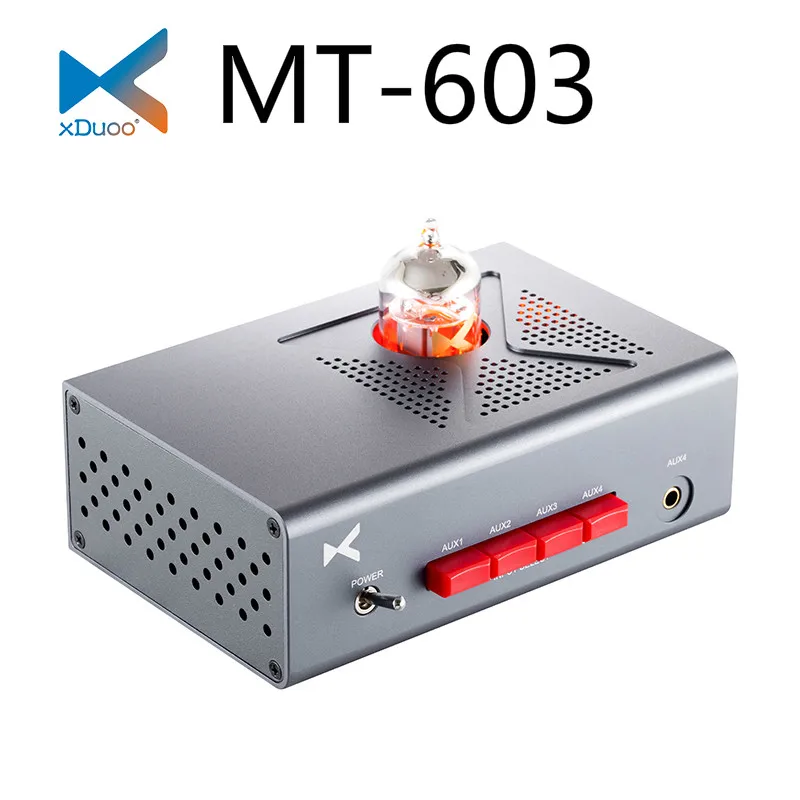 XDUOO MT-603 несколько предусилителей 4 аудиовхода, один аудиовыход 12AU7 трубчатый Hi-Fi музыкальный усилитель для наушников
XDUOO MT-603 несколько предусилителей 4 аудиовхода, один аудиовыход 12AU7 трубчатый Hi-Fi музыкальный усилитель для наушников