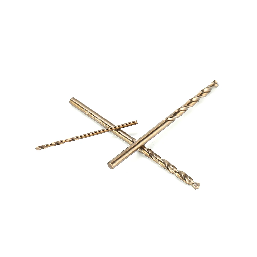 10pcs HSS M35 Cobalt Drill Bit 1mm/1.5mm/2mm/2.5mm/3mm Used For Stainless Steel Auger High Quality Drill Press Power Tool Parts
10pcs HSS M35 Cobalt Drill Bit 1mm/1.5mm/2mm/2.5mm/3mm Used For Stainless Steel Auger High Quality Drill Press Power Tool Parts