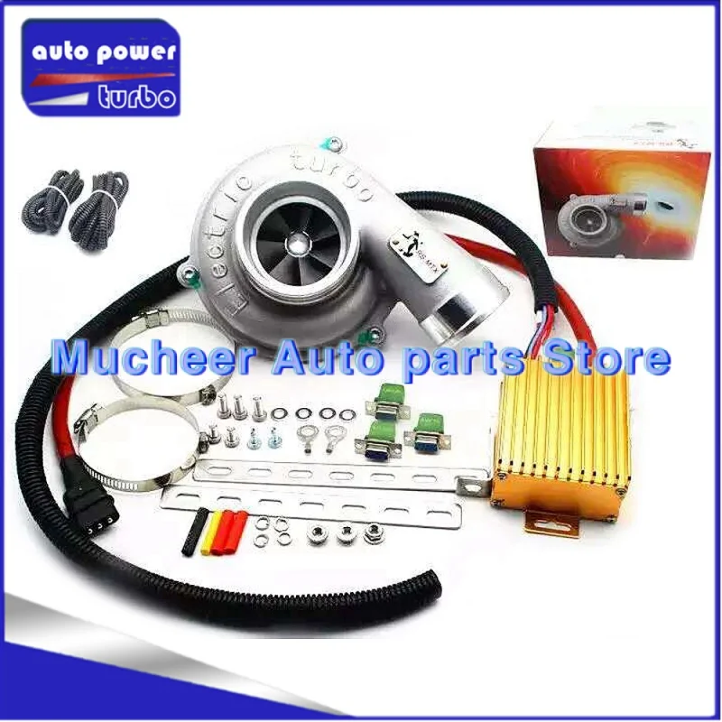 CLR Universal Electric Turbo Supercharger Kit Thrust Motorcycle Electric Turbocharger Air Filter Intake All Car Improve Speed
CLR Universal Electric Turbo Supercharger Kit Thrust Motorcycle Electric Turbocharger Air Filter Intake All Car Improve Speed