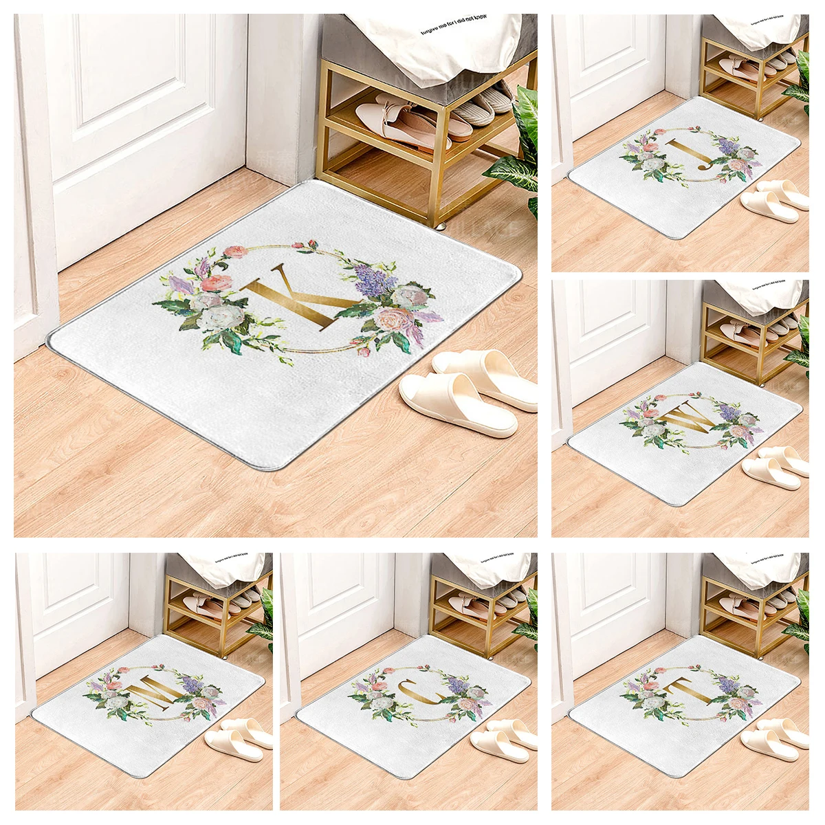 House carpet letter series Home doormat entrance Room Bathmat Footmat bathroom non-slip mat Kitchen water absorption mat
House carpet letter series Home doormat entrance Room Bathmat Footmat bathroom non-slip mat Kitchen water absorption mat