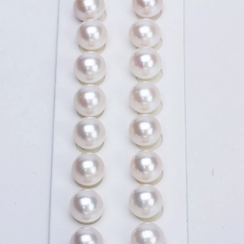 Factory Wholesale Cultured Pearls 7mm AAA Quality Natural Freshwater Pearls White Pink Purple Half Diamond Round Pearl Jewelry 
Factory Wholesale Cultured Pearls 7mm AAA Quality Natural Freshwater Pearls White Pink Purple Half Diamond Round Pearl Jewelry