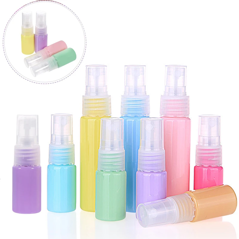 5PCS Empty Colored Plastic Spray Bottles Travel Size Fine Spray Containers For DIY Home Plants Aromatherapy Perfume Beauty Care
5PCS Empty Colored Plastic Spray Bottles Travel Size Fine Spray Containers For DIY Home Plants Aromatherapy Perfume Beauty Care