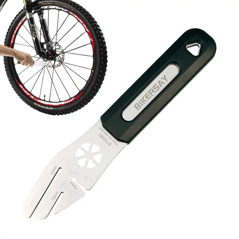 

Роторный ключ Truing, регулировочный гаечный ключ для горного велосипеда, тормозной диск, инструмент для ремонта велосипеда с нескользящей ручкой для горных велосипедов, дорожных велосипедов
