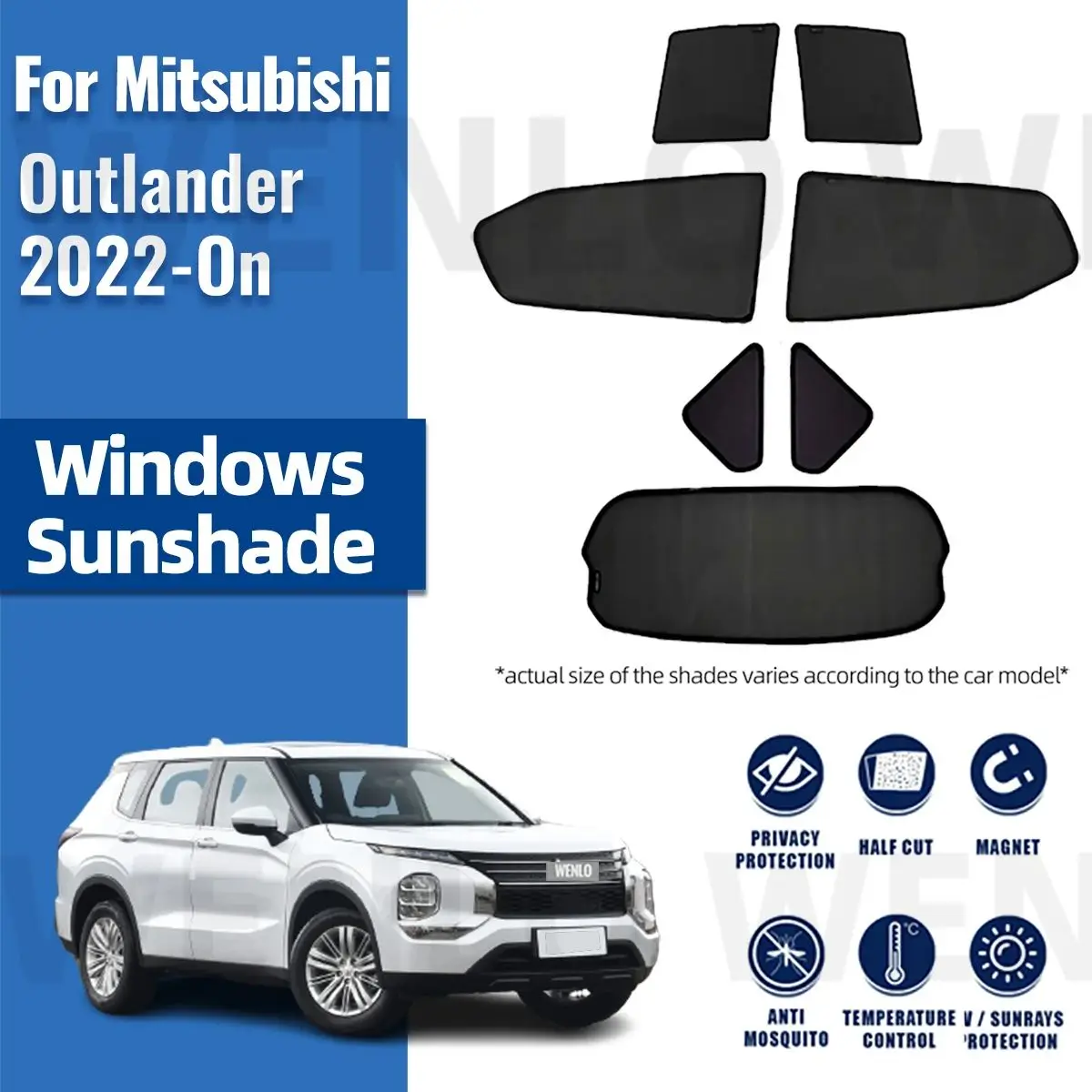 For Mitsubishi Outlander GM 2024 2023 2022 Magnetic Car Sunshade Front Windshield Curtain Rear Side Window Sun Shades Shield
For Mitsubishi Outlander GM 2024 2023 2022 Magnetic Car Sunshade Front Windshield Curtain Rear Side Window Sun Shades Shield