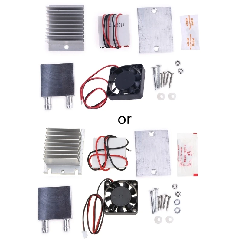 DIY Kits Thermoelectric Peltier Refrigeration Cooling System + Cooler Fan + TEC1-12706 Dropship
DIY Kits Thermoelectric Peltier Refrigeration Cooling System + Cooler Fan + TEC1-12706 Dropship