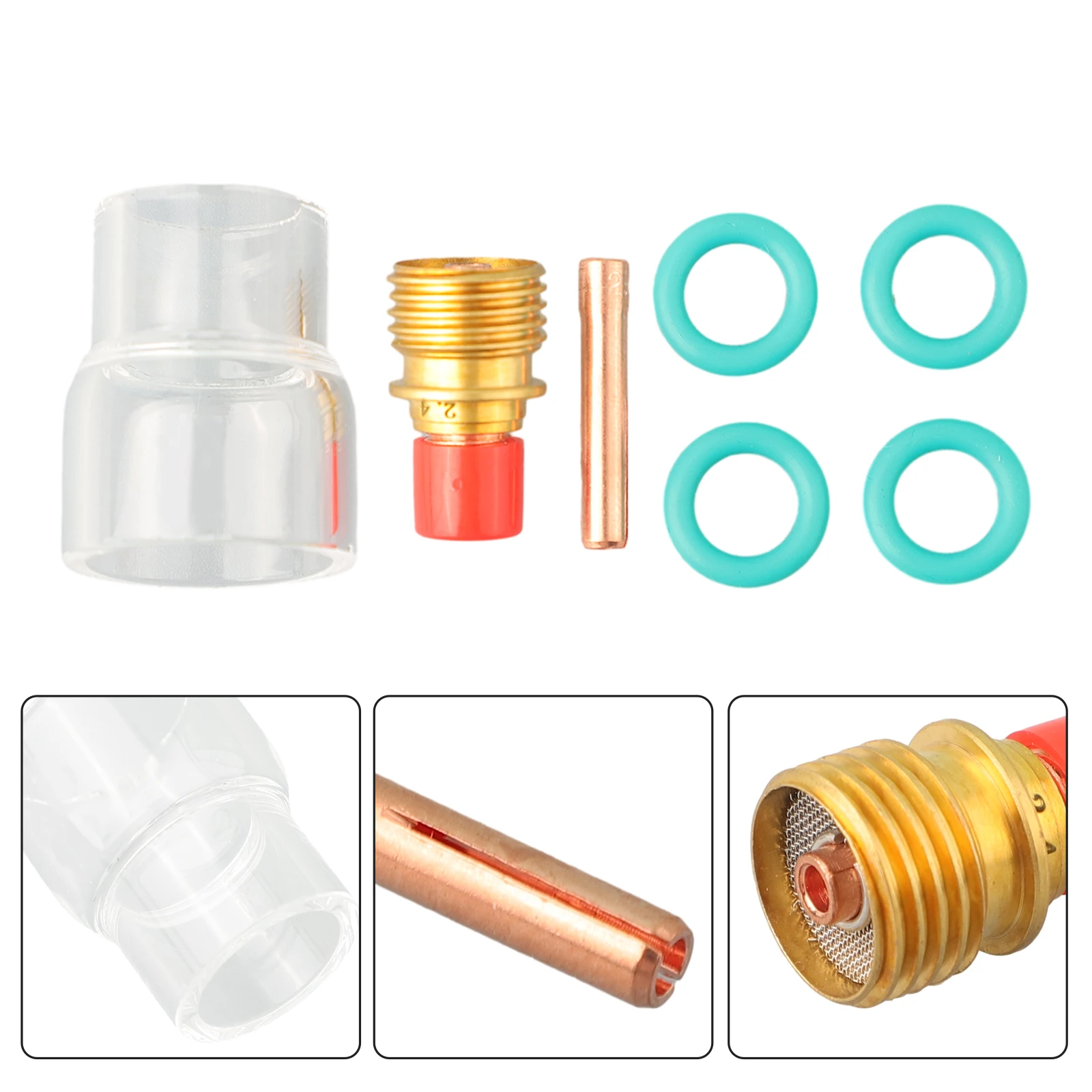 Torch TIG Welding Tool Welder TIG Tool Welding 7pcs/Set Cup For WP-9/WP-20/WP-25 Gas Stubby Durable High Quality
Torch TIG Welding Tool Welder TIG Tool Welding 7pcs/Set Cup For WP-9/WP-20/WP-25 Gas Stubby Durable High Quality