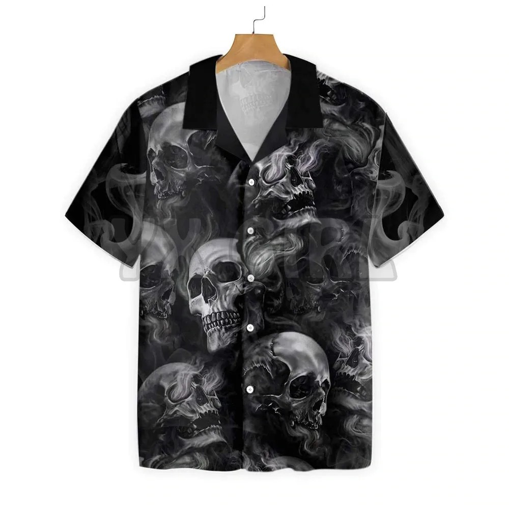 Luxury Skull Smoke 3D All Over Printed Hawaiian Shirt Men's For Women's Harajuku Casual Shirt Unisex
Luxury Skull Smoke 3D All Over Printed Hawaiian Shirt Men's For Women's Harajuku Casual Shirt Unisex