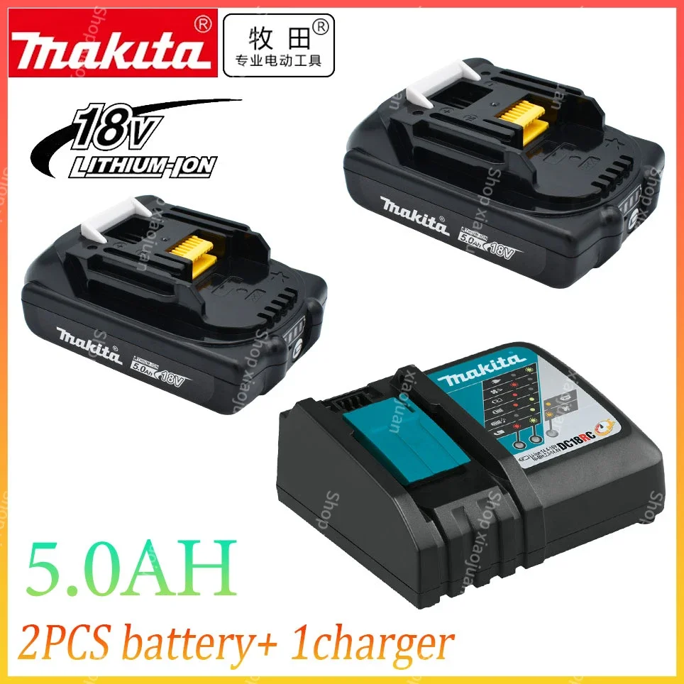 Original Makita Rechargeable 18V 5.0Ah Li-Ion Battery BL1830 BL1815 BL1860 BL1840 194205-3 Replacement Power Tools Battery
Original Makita Rechargeable 18V 5.0Ah Li-Ion Battery BL1830 BL1815 BL1860 BL1840 194205-3 Replacement Power Tools Battery