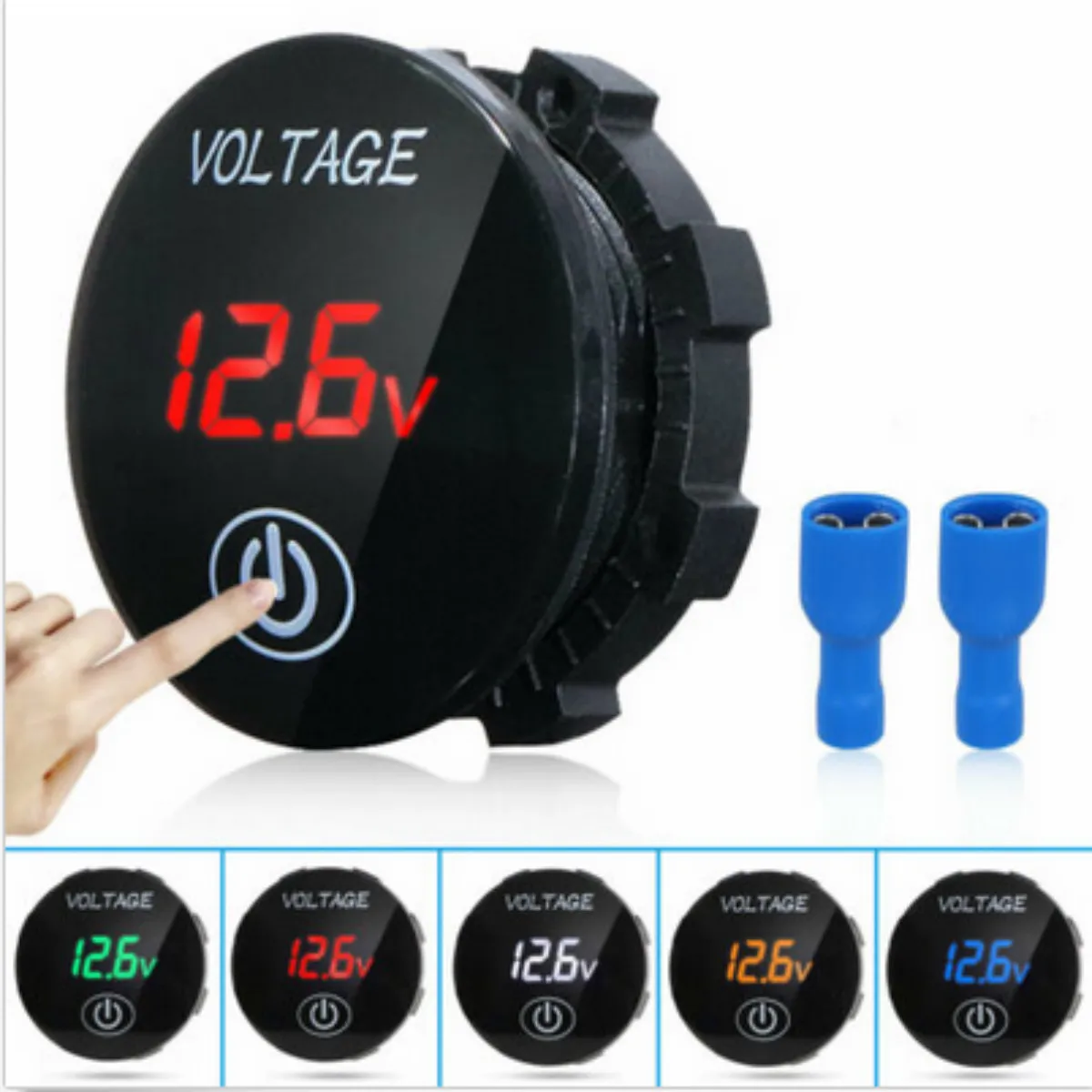 5V-48V LED Digital Voltmeter Panel Monitor W/Touch Switch Panel Car Motorcycle Truck
5V-48V LED Digital Voltmeter Panel Monitor W/Touch Switch Panel Car Motorcycle Truck