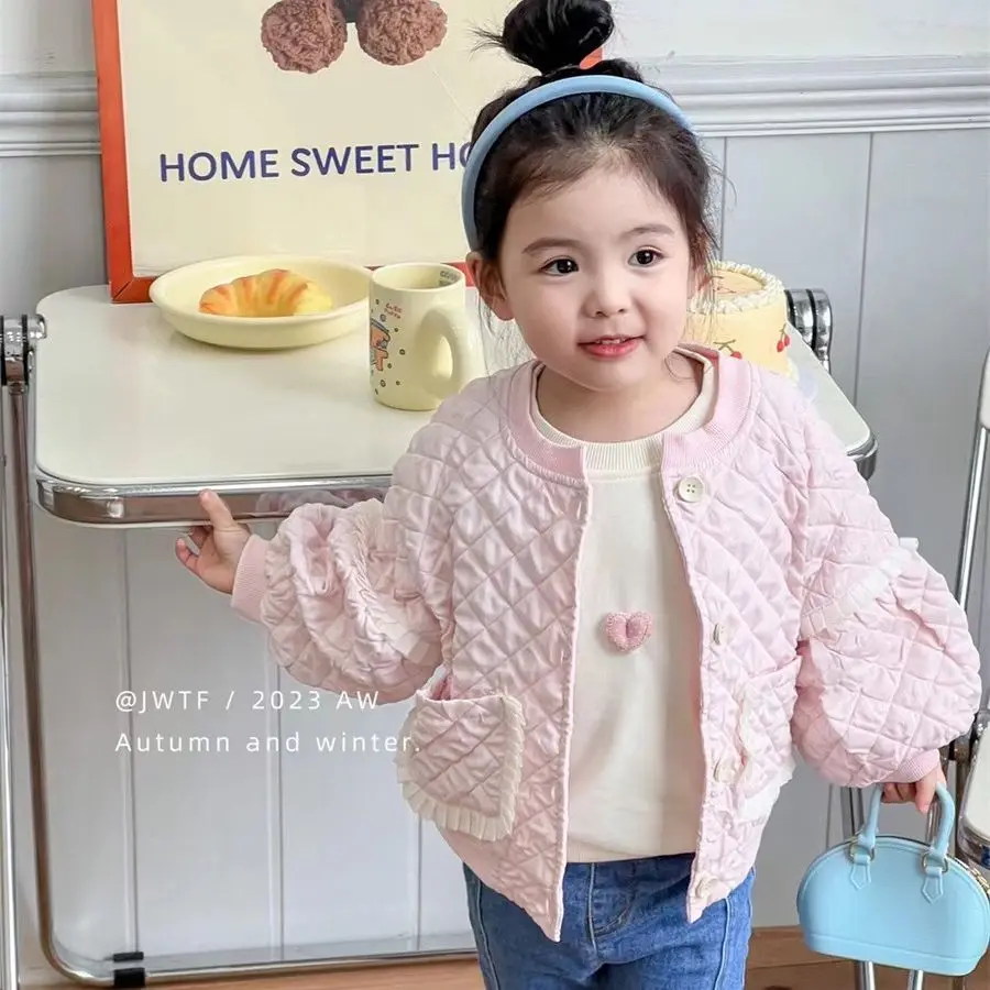 2023 Girls' New Coat Autumn Children's Fashion Jacket Coat Girls' Cute Bubble Sleeve Coat winter jacket
2023 Girls' New Coat Autumn Children's Fashion Jacket Coat Girls' Cute Bubble Sleeve Coat winter jacket