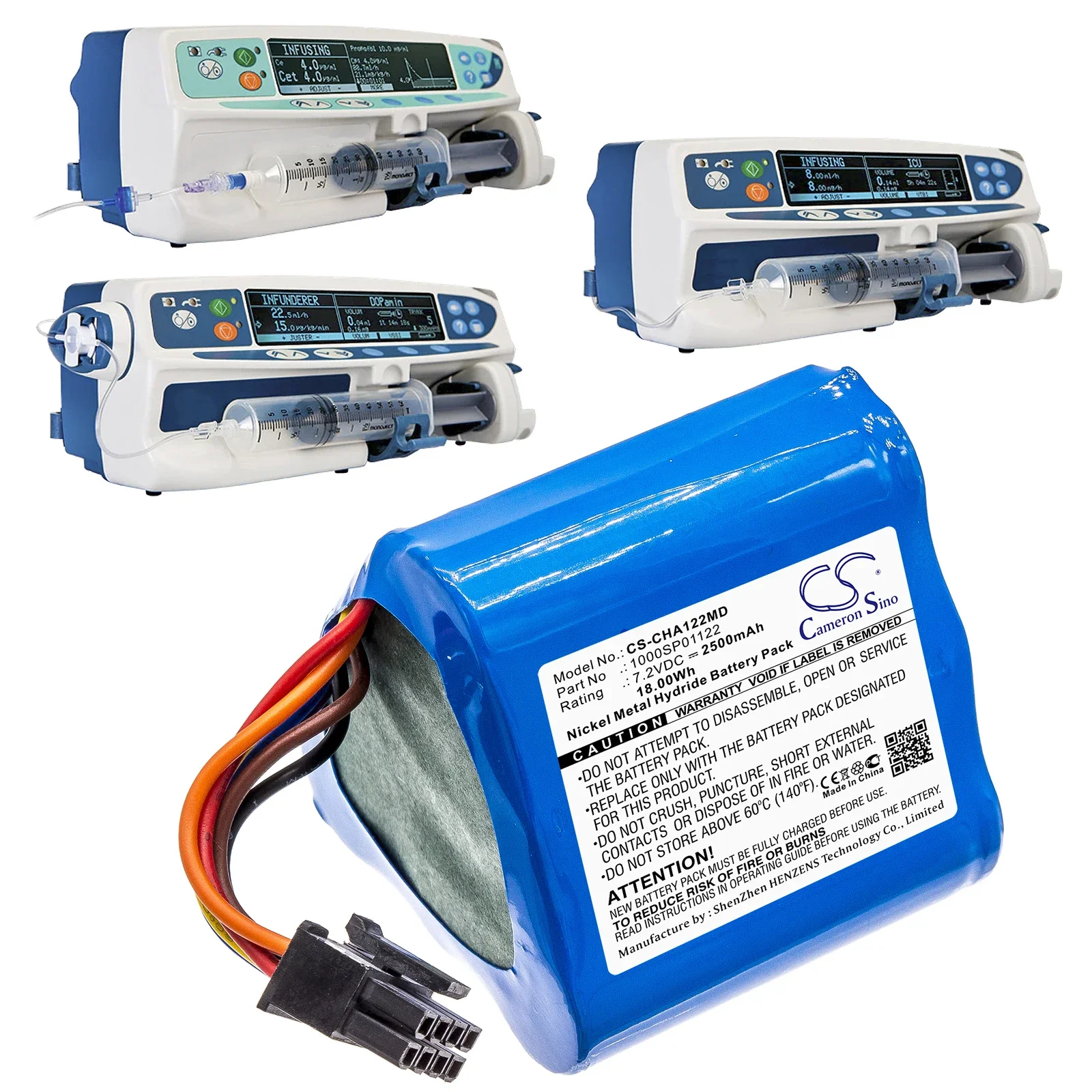 Battery For Carefusion Alaris Medicalsystems Asena Syringe Pump GH CC GS TIVA PK CardinalHealth Alaris GH 2500mAh / 18.00Wh
Battery For Carefusion Alaris Medicalsystems Asena Syringe Pump GH CC GS TIVA PK CardinalHealth Alaris GH 2500mAh / 18.00Wh