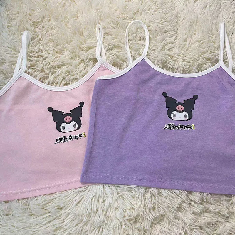 Kulomi Cinnamoroll KT Cat Kawaii Sanrioed Cute Girl Heart Sling Summer Bodysuit Gift for Girls
Kulomi Cinnamoroll KT Cat Kawaii Sanrioed Cute Girl Heart Sling Summer Bodysuit Gift for Girls