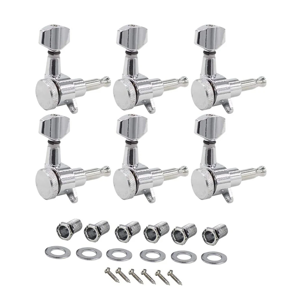 Guitar Locking Tuners String Tuning Pegs Machines Heads Set for Guitar Parts,Right
Guitar Locking Tuners String Tuning Pegs Machines Heads Set for Guitar Parts,Right