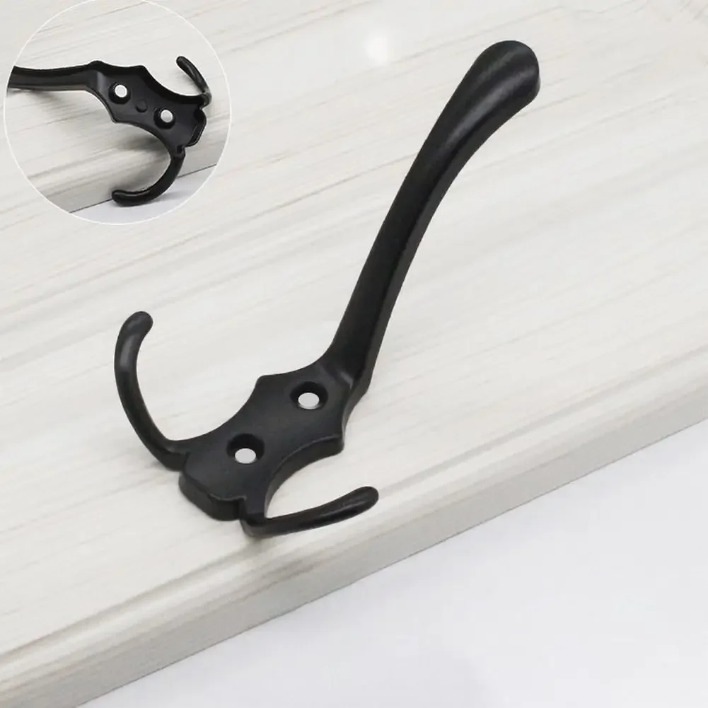 1pc Black Zinc Alloy Coat Hooks Rack Modern Simple Style Wall Mounted Clothes Storage Tools Organizers Household Supplies
1pc Black Zinc Alloy Coat Hooks Rack Modern Simple Style Wall Mounted Clothes Storage Tools Organizers Household Supplies