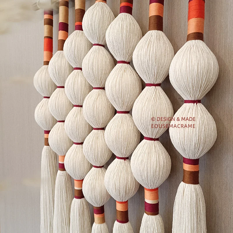 Morocco Style Macrame Wall Hanging - Eco-Friendly Boho Decor 5 S71636c32a2ae4d3aa2ac4678b4653edb2