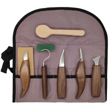 8 pcs Wood Carving Tool set Woodworking Cutter Hand Tool Set Wood Carving Knife DIY Peeling Woodcarving Spoon Carving Cutter
8 pcs Wood Carving Tool set Woodworking Cutter Hand Tool Set Wood Carving Knife DIY Peeling Woodcarving Spoon Carving Cutter