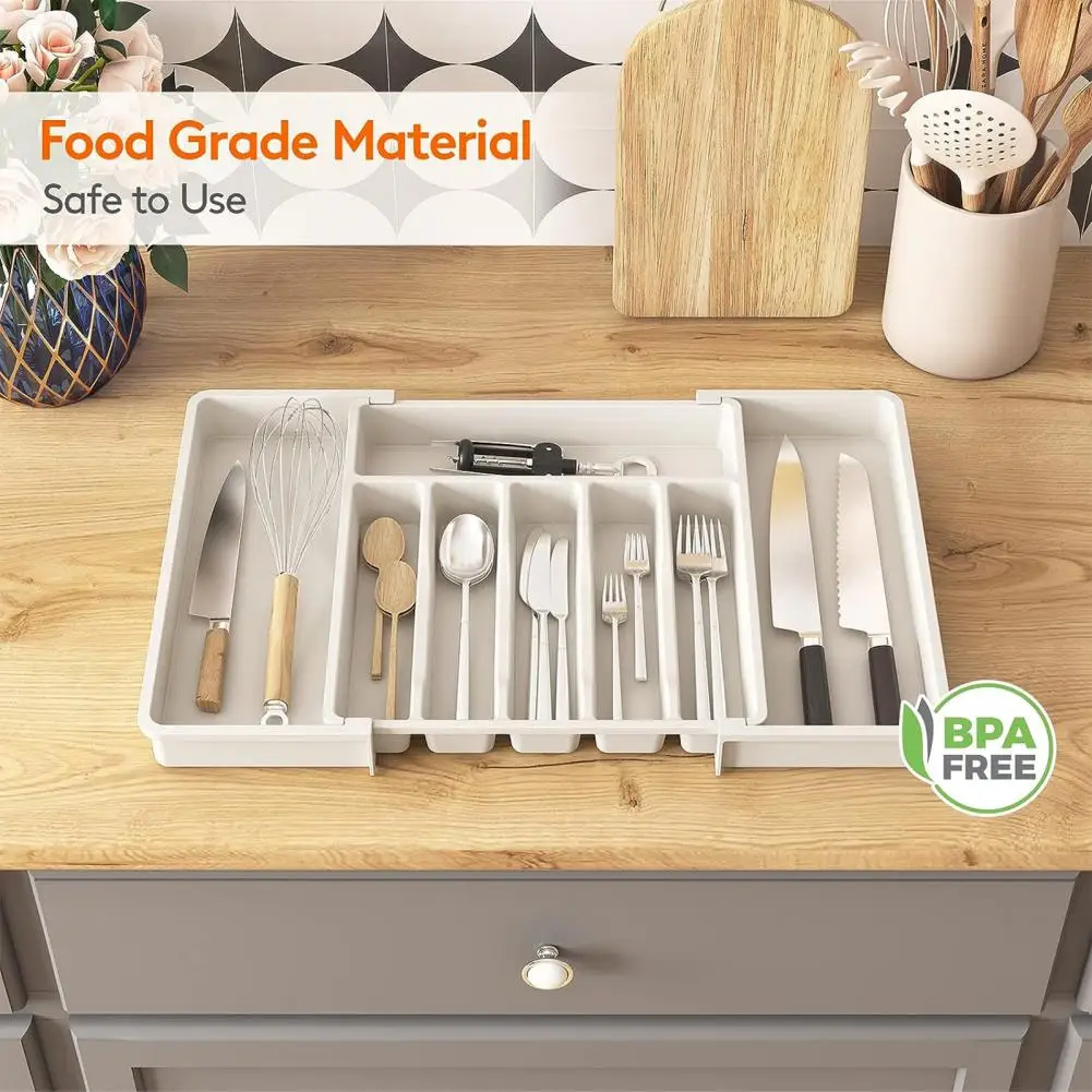 Kitchen Utensil Storage Tray Efficient Countertop Drawer Organization Adjustable Expandable Utensil Tray for Easy for Drawers
Kitchen Utensil Storage Tray Efficient Countertop Drawer Organization Adjustable Expandable Utensil Tray for Easy for Drawers