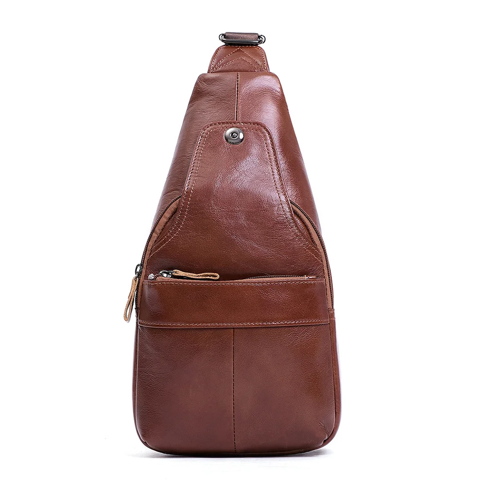 Genuine Leather Man’s Chest Shoulder Bag High Quality Male Pack Ipad Pouch Vintage Sling s Crossbody 2023
Genuine Leather Man’s Chest Shoulder Bag High Quality Male Pack Ipad Pouch Vintage Sling s Crossbody 2023