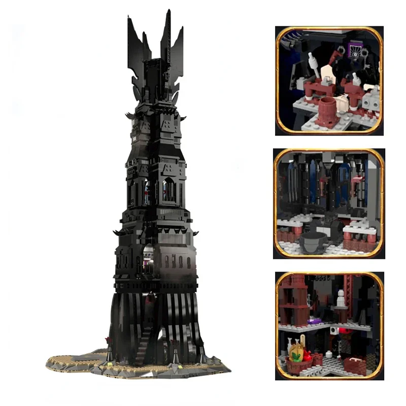 IN STOCK The Tower of Orthanc compatible112501 Building Blocks Bricks 2359Pcs Educational Toys Birthday Boy Gifts 16010 10237
IN STOCK The Tower of Orthanc compatible112501 Building Blocks Bricks 2359Pcs Educational Toys Birthday Boy Gifts 16010 10237