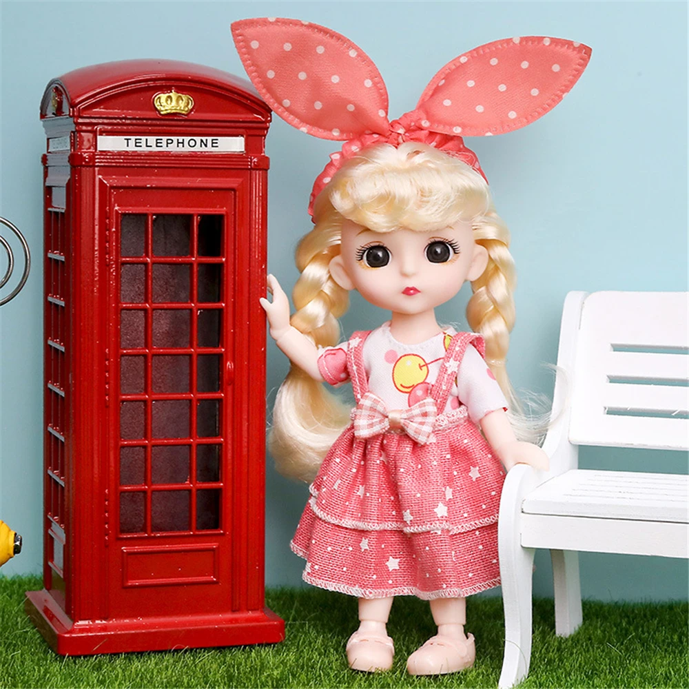 Princess16cm lovely B BJD Doll Figure with Clothes and Shoes Movable 13 Joints Sweet Face Lolita Girl Gift Kid Girl Toy
Princess16cm lovely B BJD Doll Figure with Clothes and Shoes Movable 13 Joints Sweet Face Lolita Girl Gift Kid Girl Toy