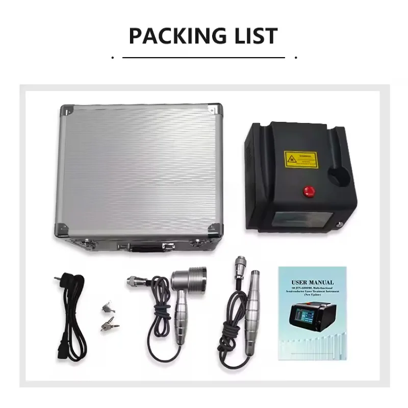 Advanced Medical Grade 650nm 808nm Laser Device, Professional Therapy for Pain Relief and Wound Healing Care