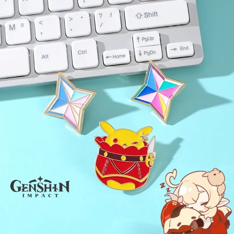Game Genshin Impact Peripheral Brooch Pin Metal Anime Decor Pins Klee Jumpy Dumpy Primogem Backpacks Appare Hat Cute Pins Gifts
Game Genshin Impact Peripheral Brooch Pin Metal Anime Decor Pins Klee Jumpy Dumpy Primogem Backpacks Appare Hat Cute Pins Gifts