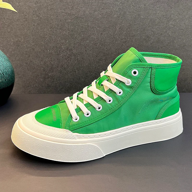 Men Fashion Casual Canvas Shoes Summer Luxury Designer Youth Trending High Top Breathable Leisure Sneakers Zapatos De Hombre
Men Fashion Casual Canvas Shoes Summer Luxury Designer Youth Trending High Top Breathable Leisure Sneakers Zapatos De Hombre
