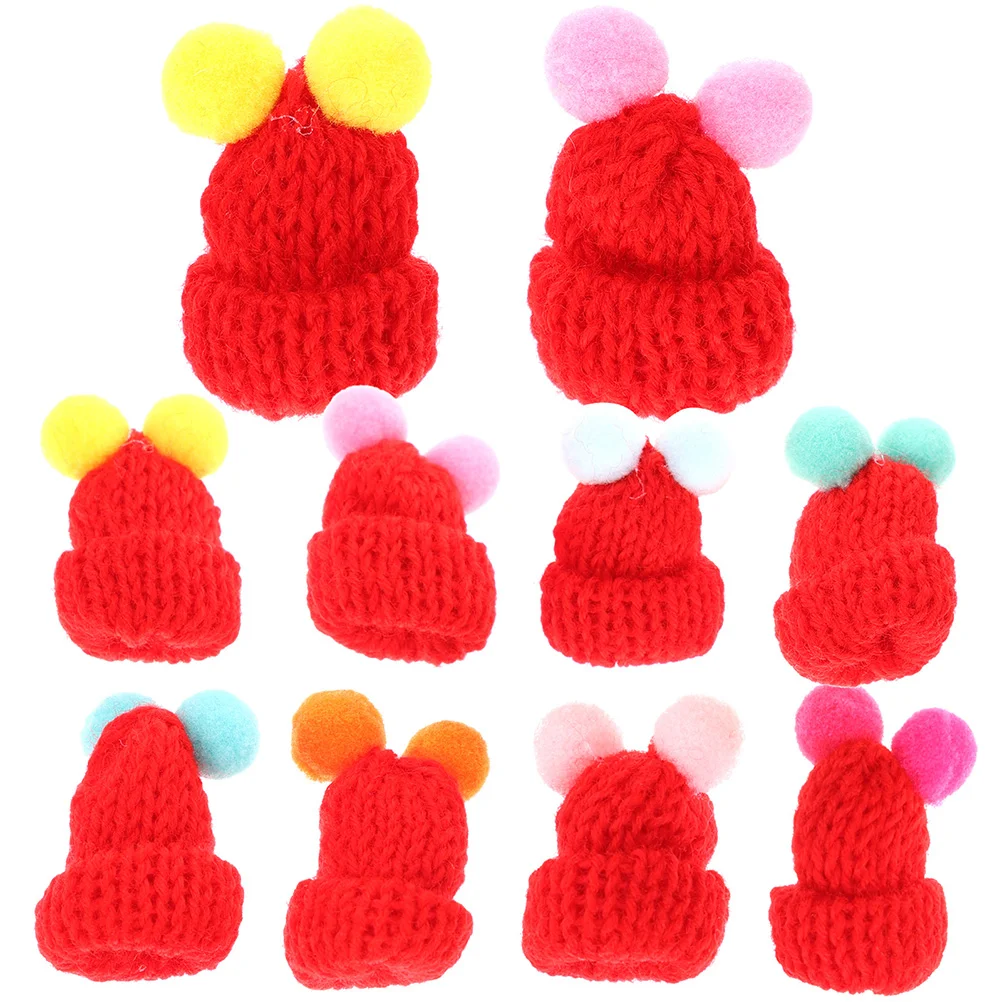 50 Pcs Christmas Tree Decor Mini Hat Decoration DIY Making Accessories Knitting Hats Tiny for Ornaments
50 Pcs Christmas Tree Decor Mini Hat Decoration DIY Making Accessories Knitting Hats Tiny for Ornaments