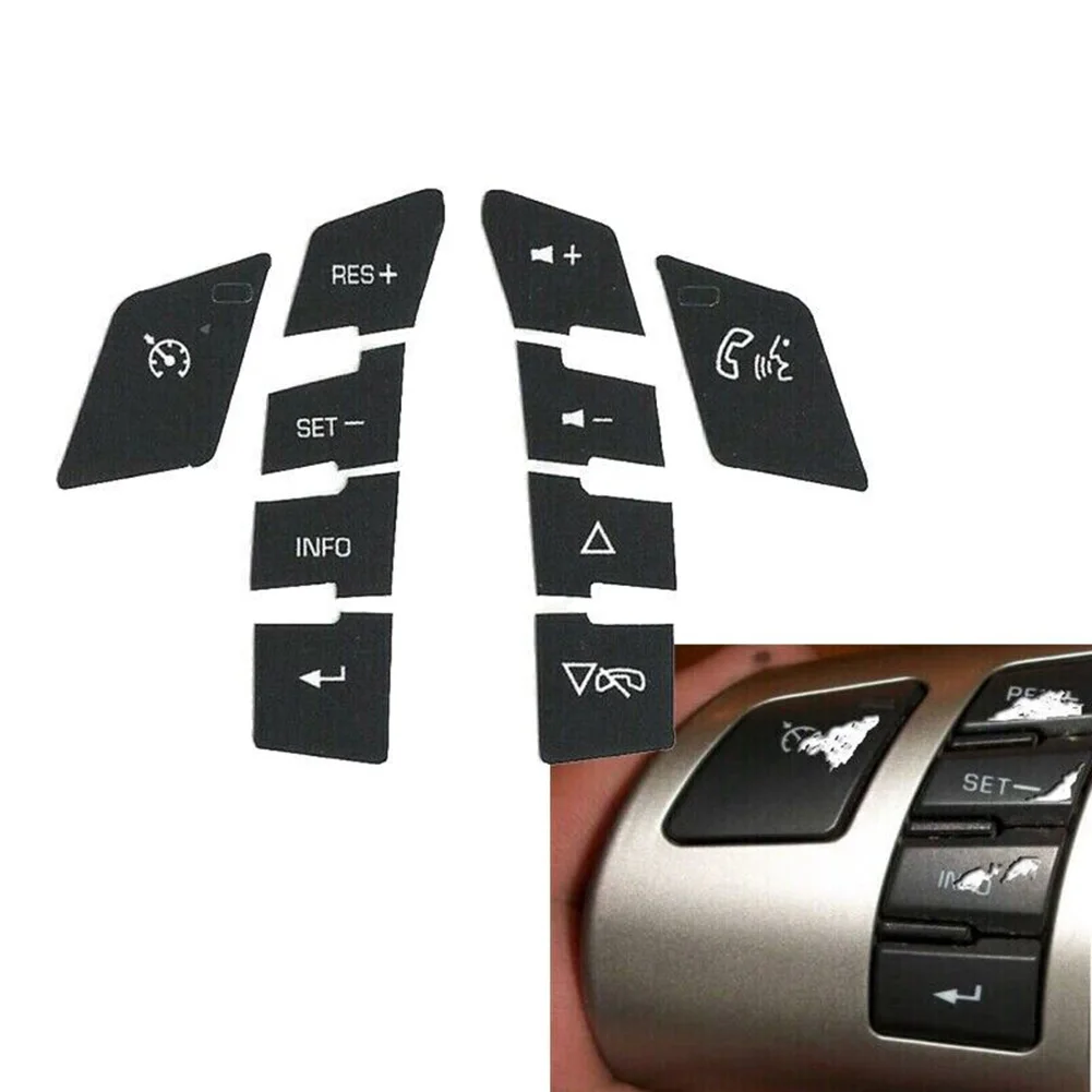 1 Set ABS Car Steering Wheel Button Repair Decals For Corvette C6 For Chevrolet For Pontiac G6 Steering Wheel Repair Sticker
1 Set ABS Car Steering Wheel Button Repair Decals For Corvette C6 For Chevrolet For Pontiac G6 Steering Wheel Repair Sticker