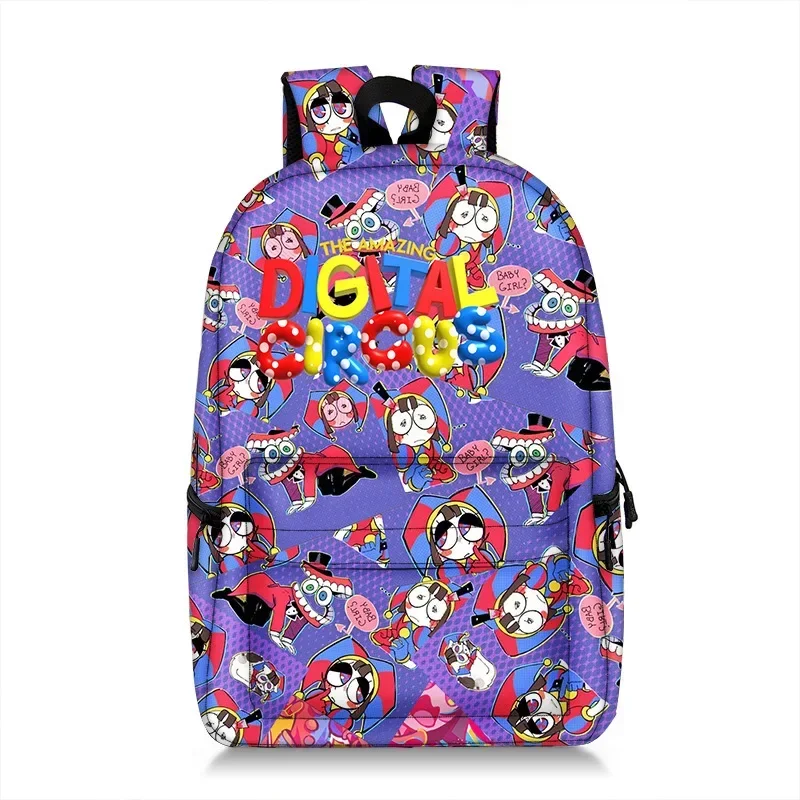 

Удивительный цирковой рюкзак с цифровой печатью, вместительная школьная сумка для средней школы, школьный портфель с цифровой печатью клоуна, лучший подарок